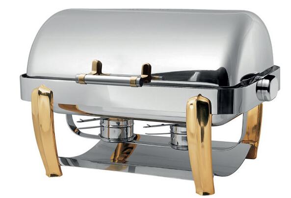 自助餐用品-不锈钢长方形自助餐炉1231D-BOO